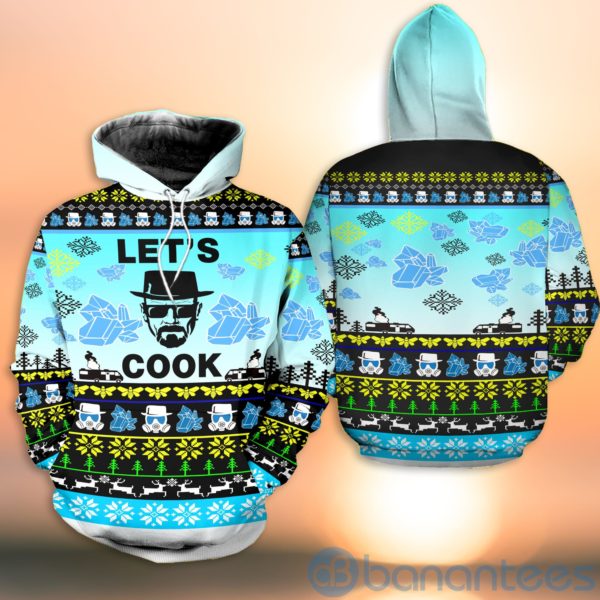 Breaking Bad Let's Cook Ugly Christmas All Over Printed 3D Shirt Product Photo