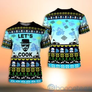 Breaking Bad Let's Cook Ugly Christmas All Over Printed 3D Shirt Product Photo