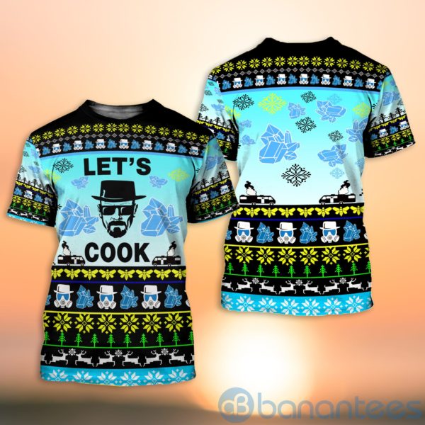 Breaking Bad Let's Cook Ugly Christmas All Over Printed 3D Shirt Product Photo