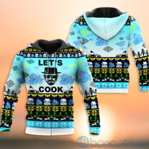 Breaking Bad Let's Cook Ugly Christmas All Over Printed 3D Shirt Product Photo