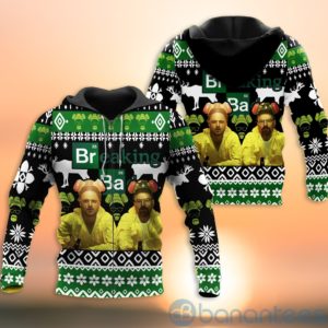 Breaking Bad Ugly Christmas All Over Printed 3D Shirt Product Photo