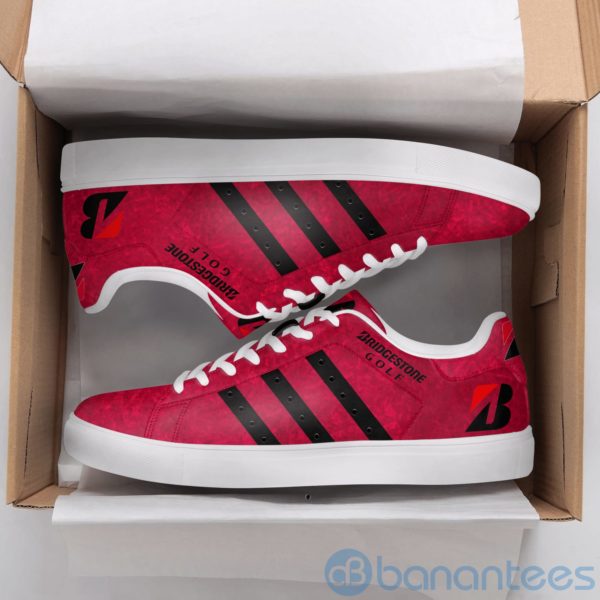 Bridgestone Bridgestone Golf Black Striped Low Top Skate Shoes Product Photo