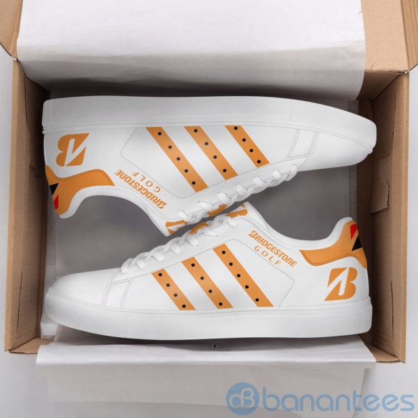 Bridgestone Bridgestone Golf Orange Striped Low Top Skate Shoes Product Photo