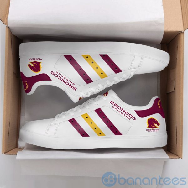 Brisbane Broncos Colorfull Low Top Skate Shoes Product Photo