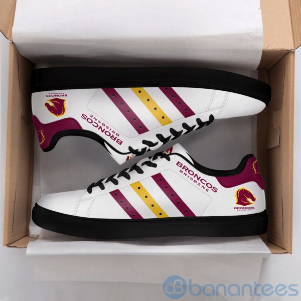 Brisbane Broncos Colorfull Low Top Skate Shoes Product Photo