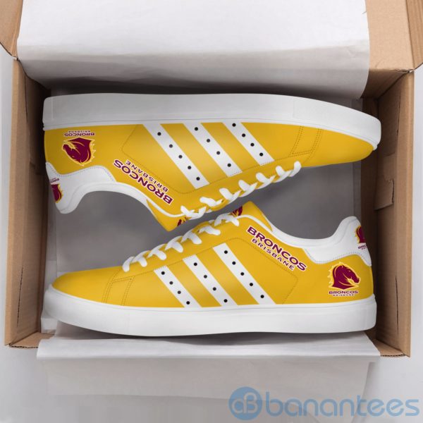 Brisbane Broncos Yellow Low Top Skate Shoes Product Photo