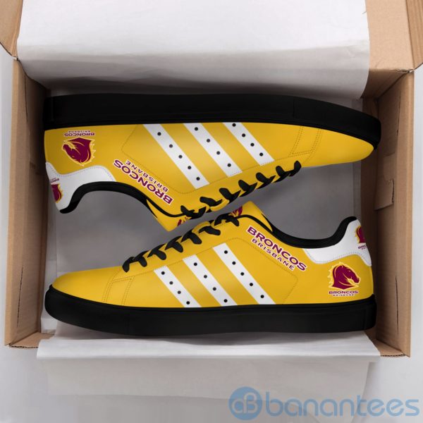 Brisbane Broncos Yellow Low Top Skate Shoes Product Photo