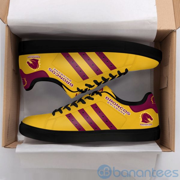 Brisbane Broncos Yellow Low Top Skate Shoes Product Photo