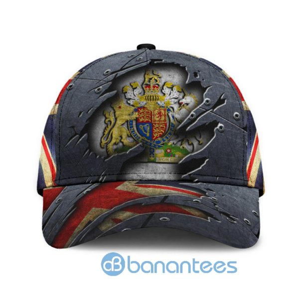 British Veteran Coat Of Arms All Over Printed 3D Cap Product Photo