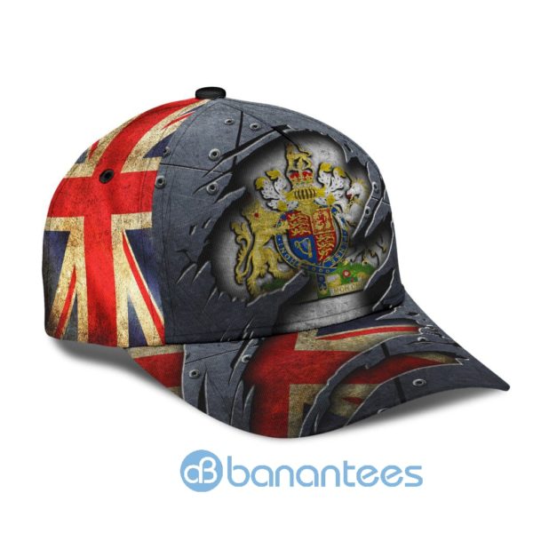 British Veteran Coat Of Arms All Over Printed 3D Cap Product Photo