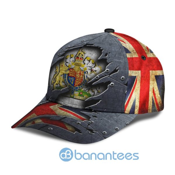 British Veteran Coat Of Arms All Over Printed 3D Cap Product Photo