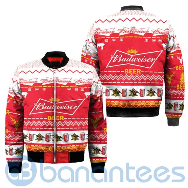 Budweiser Beer Ugly Christmas All Over Printed 3D Shirt Product Photo