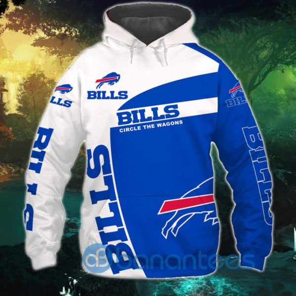Buffalo Bills All Over Printed 3D Hoodie Gift For Fans Product Photo
