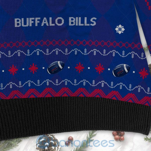 Buffalo Bills American Football Black Ugly Christmas 3D Sweater Product Photo