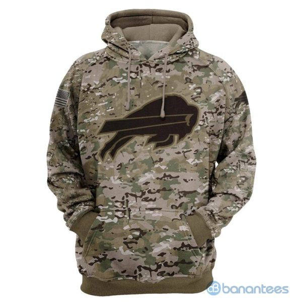 Buffalo Bills Camo All Over Printed 3D Hoodie Zip Hoodie Product Photo