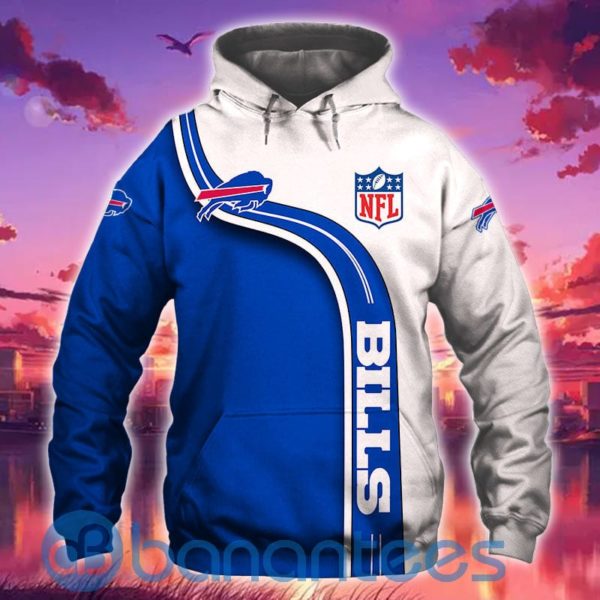 Buffalo Bills Highway Letter All Over Printed 3D Hoodie, Zip Hoodie Product Photo