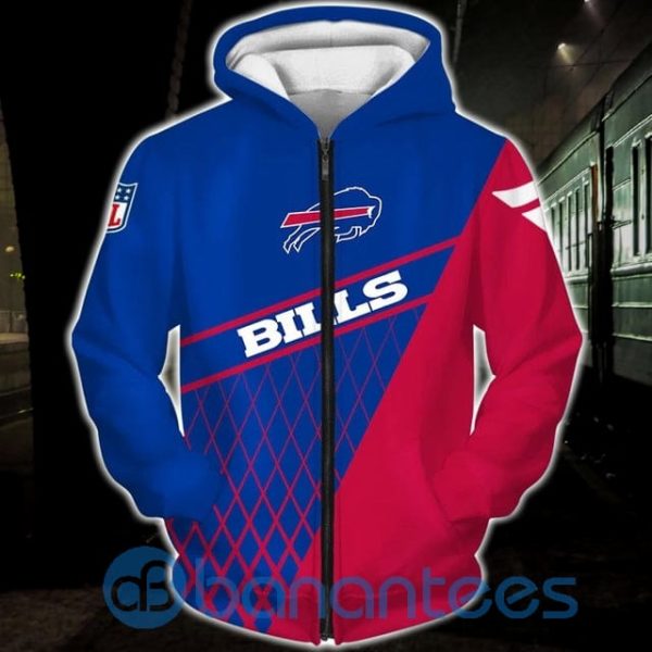 Buffalo Bills Men's Hoodie 3D All Over Printed Product Photo