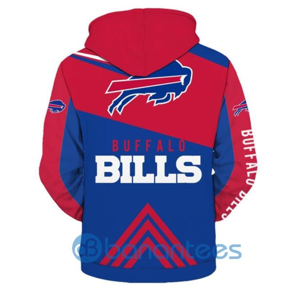 Buffalo Bills Zip Up All Over Printed Product Photo