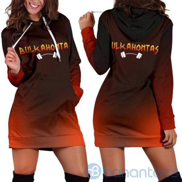 Bulkahontas Liftmas Hoodie Dress For Women Product Photo