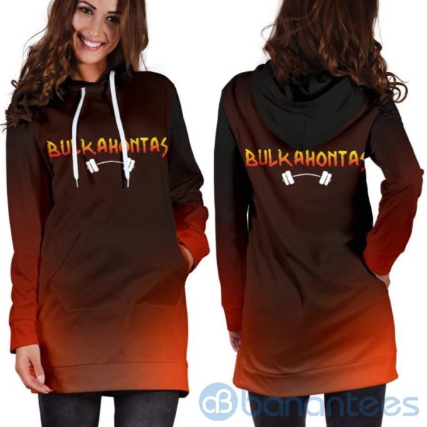 Bulkahontas Liftmas Hoodie Dress For Women Product Photo