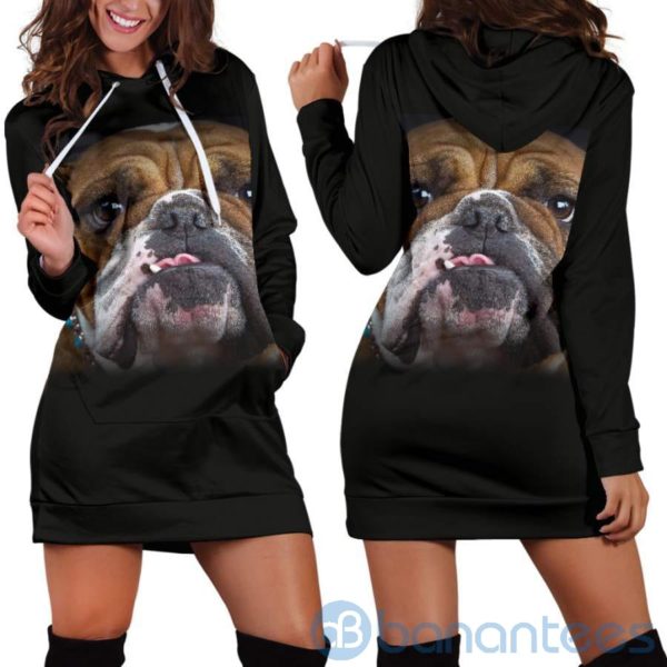 Bull Face Hoodie Dress For Women Product Photo