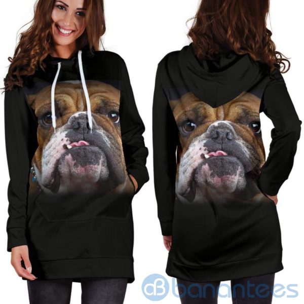 Bull Face Hoodie Dress For Women Product Photo