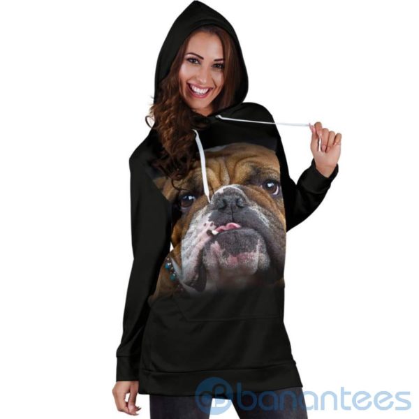 Bull Face Hoodie Dress For Women Product Photo