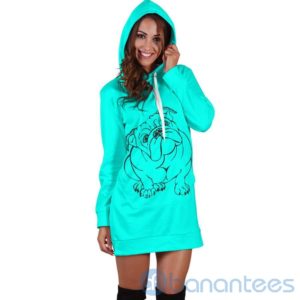 Bull With Attitude Hoodie Dress For Women Product Photo
