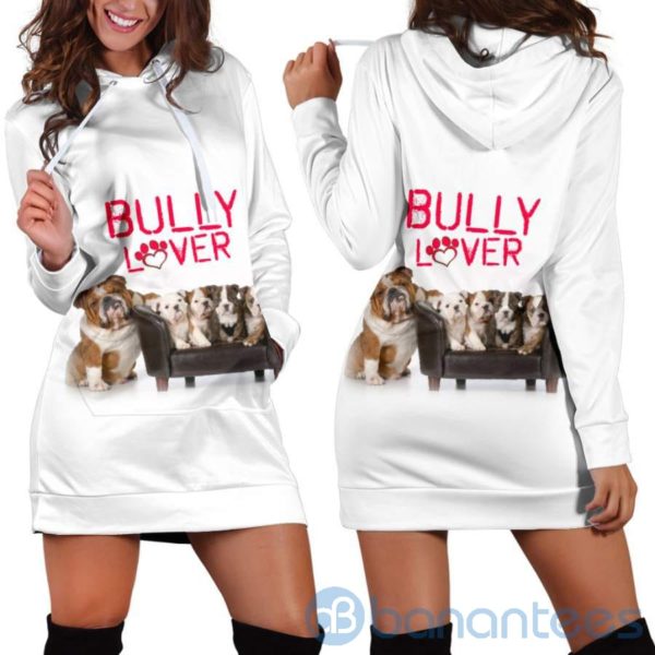 Bully Lover Hoodie Dress For Women Product Photo