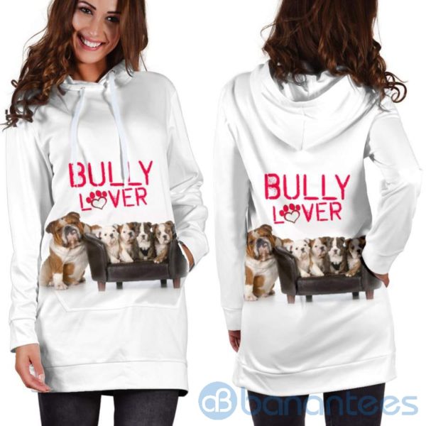 Bully Lover Hoodie Dress For Women Product Photo