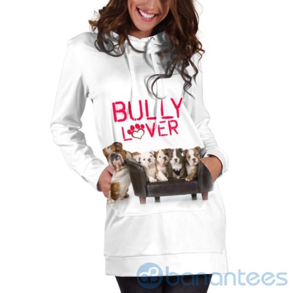 Bully Lover Hoodie Dress For Women Product Photo