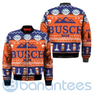 Busch Beer Ugly Christmas All Over Printed 3D Shirt Product Photo