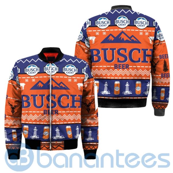 Busch Beer Ugly Christmas All Over Printed 3D Shirt Product Photo