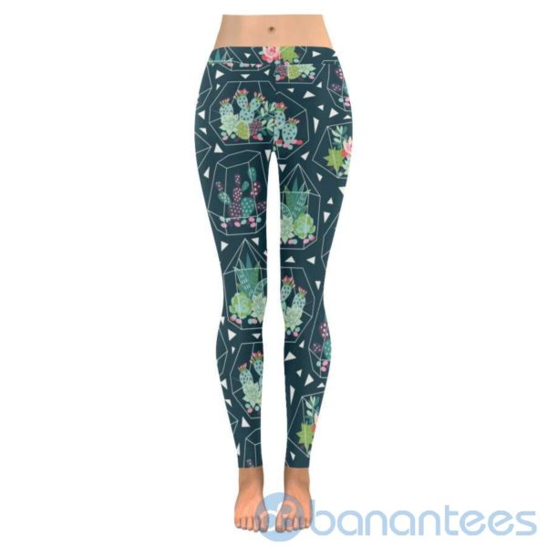 Cactus Terrarium Leggings For Women Product Photo