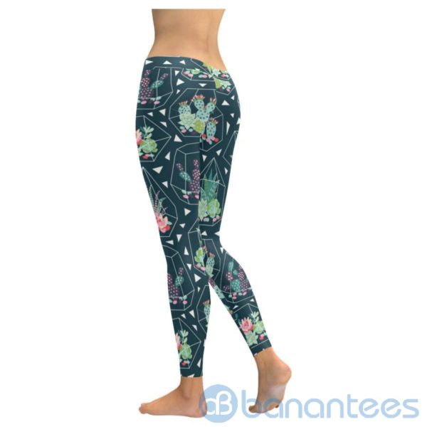 Cactus Terrarium Leggings For Women Product Photo