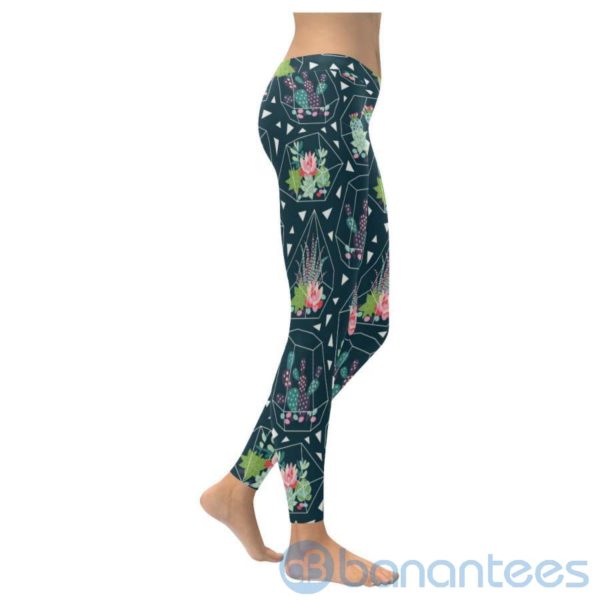 Cactus Terrarium Leggings For Women Product Photo