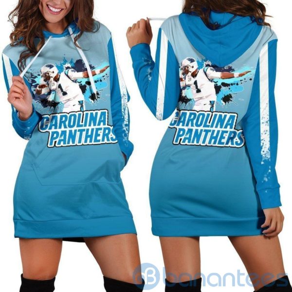Cam Newton Hoodie Dress For Women Product Photo
