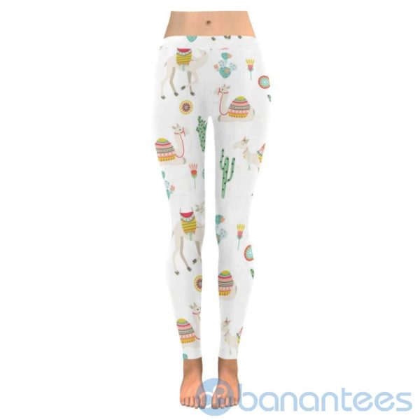 Camel White Leggings For Women Product Photo