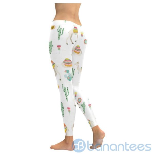 Camel White Leggings For Women Product Photo