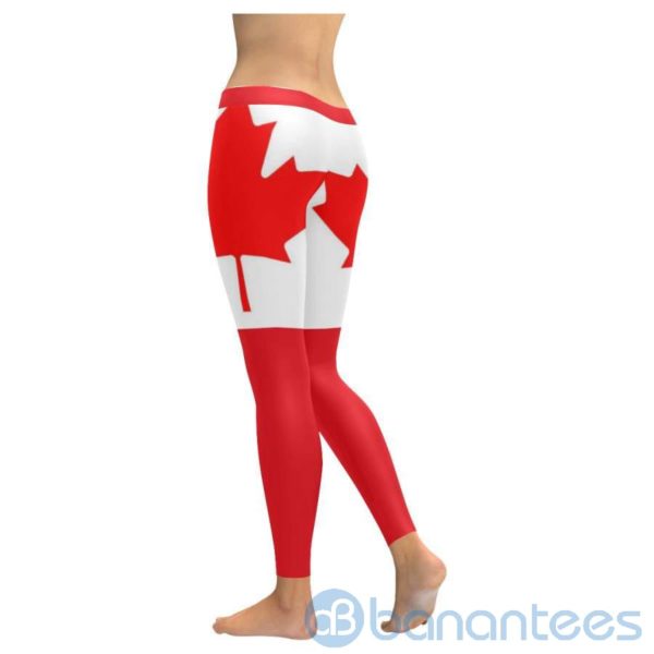 Canada Flag Leggings For Women Product Photo