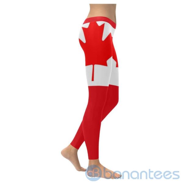 Canada Flag Leggings For Women Product Photo