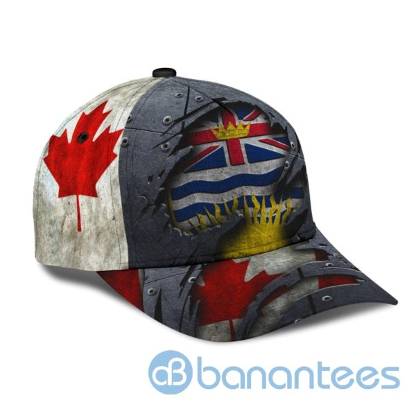 Canadian British Columbia All Over Printed 3D Cap Product Photo