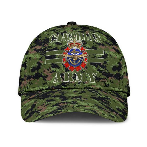 Canadian Veteran Armed Forces All Over Printed 3D Cap Product Photo