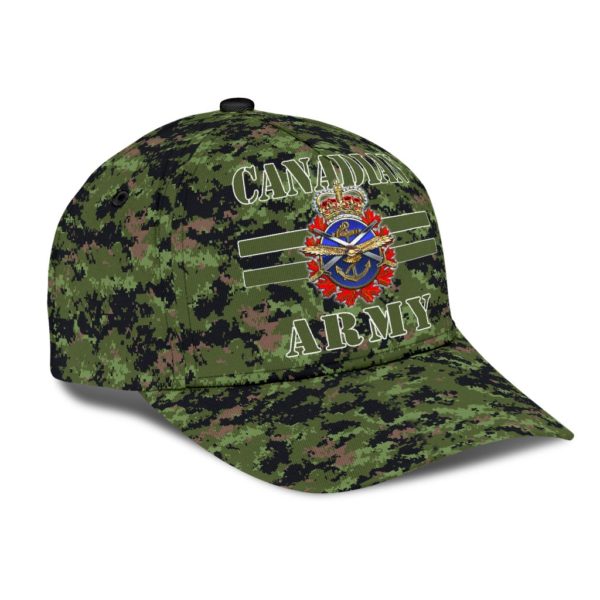 Canadian Veteran Armed Forces All Over Printed 3D Cap Product Photo
