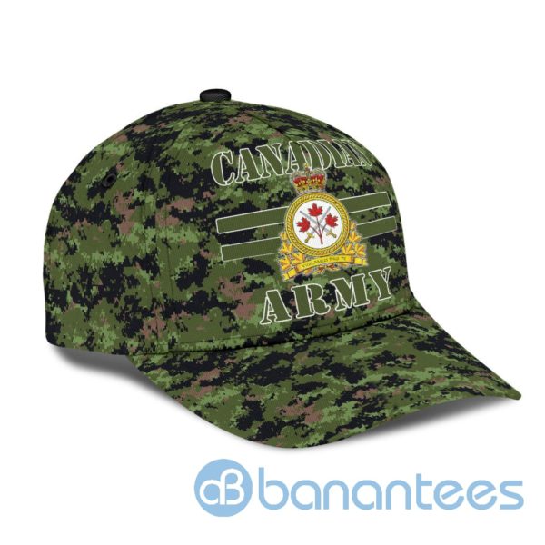 Canadian Veteran Army Camo All Over Printed 3D Cap Product Photo