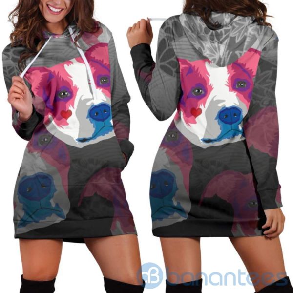 Candy Pit Hoodie Dress For Women Product Photo