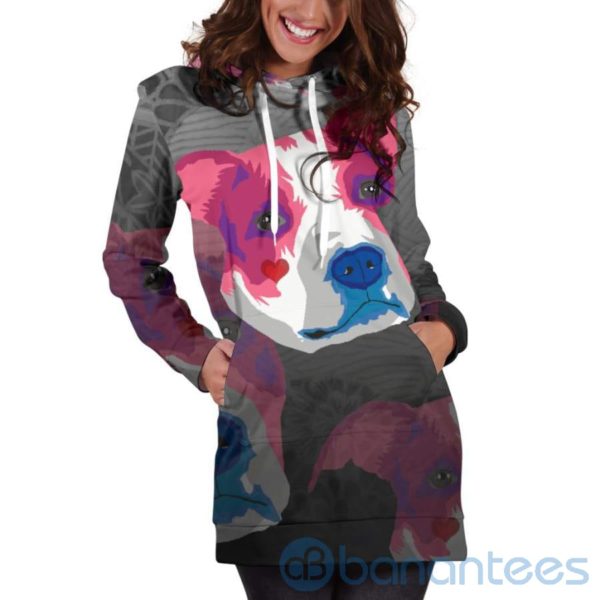 Candy Pit Hoodie Dress For Women Product Photo