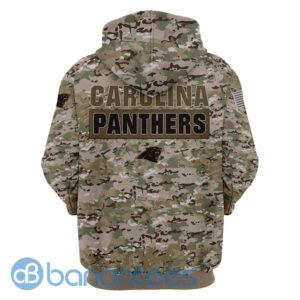 Carolina Panthers Camo All Over Printed 3D Hoodie, Zip Hoodie Product Photo