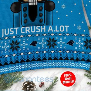 Carolina Panthers I Am Not A Player I Just Crush Alot Ugly Christmas 3D Sweater Product Photo