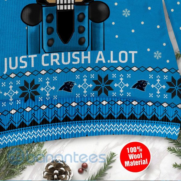 Carolina Panthers I Am Not A Player I Just Crush Alot Ugly Christmas 3D Sweater Product Photo